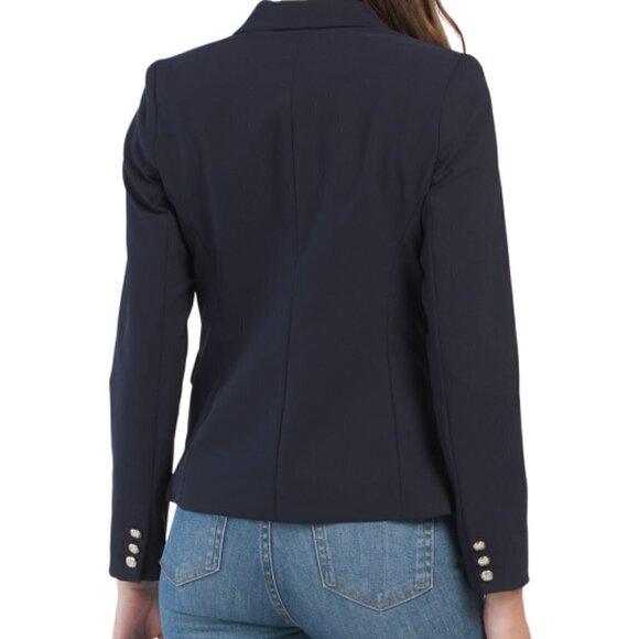 New Rachel Zoe Double Breasted Nautical Style Navy Blazer/Jacket New Size 8 US - Picture 4 of 10